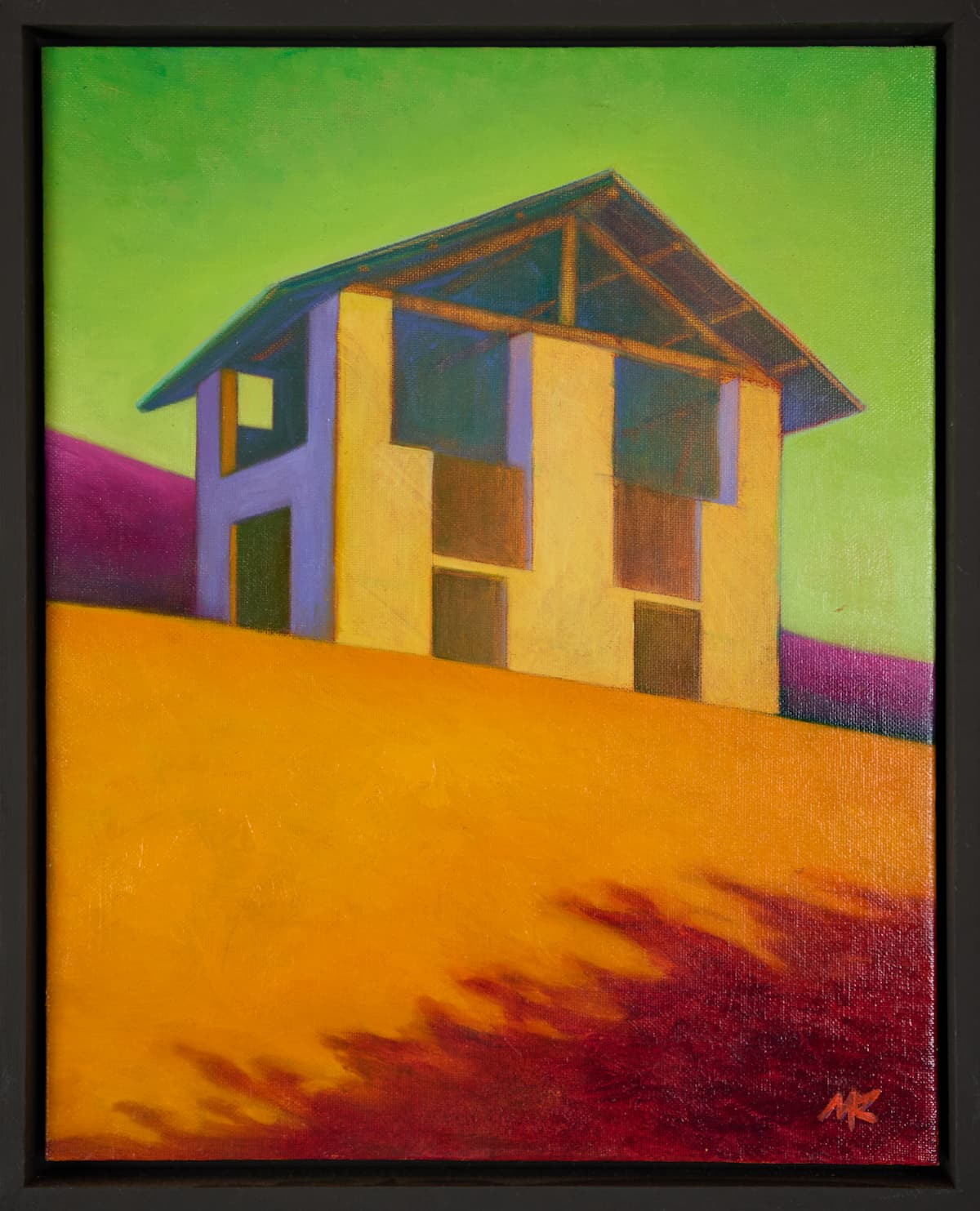 Luce mattutina, olio su tela 35x40 cm, Mattia Riccadonna, 2024